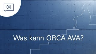 Was kann die ORCA AVA Software [upl. by Werner]