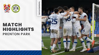 Match Highlights  Tranmere Rovers v Forest Green Rovers  Sky Bet League Two [upl. by Zack]