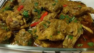 Hara Masala Chicken  Green chicken how to make green chicken [upl. by Archie848]