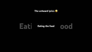 The unheard lyrics😅 [upl. by Iorgos702]