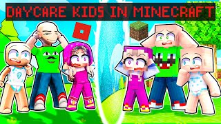 DAYCARE MINECRAFT ADVENTURES Roblox  Minecraft [upl. by Uzial298]