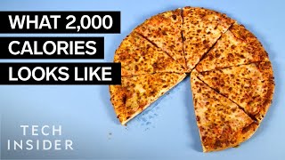 What 2000 Calories Looks Like  Tech Insider [upl. by Anora]