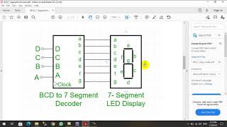 BCD 7 Segment Decoder [upl. by Fancie]