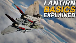 DCS F14 Tomcat LANTIRN Pod Basics Explained [upl. by Razaele550]