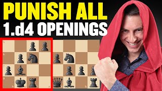 The Only Opening You Need As Black Against ALL 1d4 Openings [upl. by Ikairik]