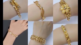 TOP 20 Gold Bracelet Designs For Women  Style Pro [upl. by Byrom]