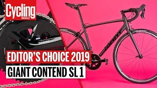 Giant Contend SL1 Review  Editors Choice 2019  Cycling Weekly [upl. by Sivat976]