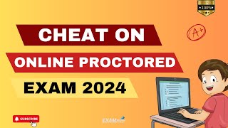 Best Ways How to Cheat on online proctored exam 2024 [upl. by Hun]