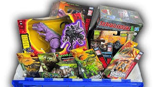 HUGE Transformers War for Cybertron amp Beast Wars Collection  TRex Velociraptor and More [upl. by Howenstein]