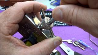 362 Solex Disc Detainer Picked Open [upl. by Drusy]