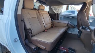 20192022 Ram 2500 3500 Mega Cab Removing Rear Seat [upl. by Jaymie]