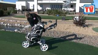 Direct Golf TV  Clicgear 30 Golf Trolley Video Review [upl. by Courtund]