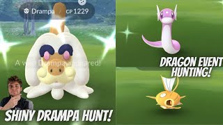 ✨Shiny Drampa Hunt Year Of The Dragon Event In Pokemon Go✨ [upl. by Karly]