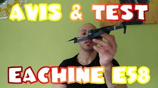 Drone Eachine E58 AVIS amp TEST [upl. by Recneps22]