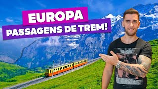 Onde comprar passagens de trem na EUROPA O lugar mais barato e o melhor Várias dicas [upl. by Conley]