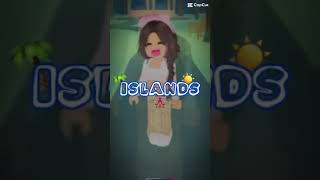 Island mein Lieblingslied 🥹🥹🌸💅🏻CapCut Video roblox ￼￼ [upl. by Reviere]