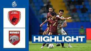 Highlight  PSM Makassar vs Borneo FC Samarinda  Pekan 30 [upl. by Lednahs]