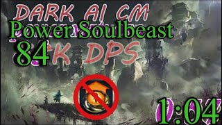 GW2  Dark Ai 100CM 104  84k dps Power Soulbeast PoV [upl. by Penhall858]