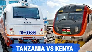 Tanzania SGR Train Exposed Kenyas Train [upl. by Annaitsirk]