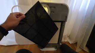 Coway AP1008CH  How to install clean and replace the filters [upl. by Sunil]