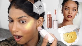 FENTY BEAUTY Honest AF Review  First Impressions [upl. by Olmstead406]