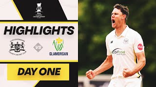 17 wickets fall on day one of Gloucestershire v Glamorgan  County Championship Highlights [upl. by Ansilme]