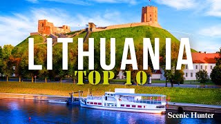 10 Best Places To Visit In Lithuania  Lithuania Travel Guide [upl. by Vandyke]