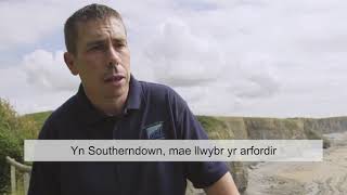 Paul Lock describes the beautiful Southerndown Beach and surrounding area [upl. by Suirtimid]