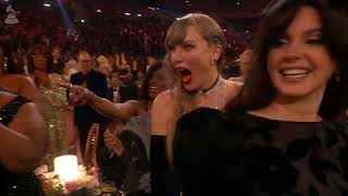 TAYLOR SWIFT Wins Best Pop Vocal Album For MIDNIGHTS  2024 GRAMMYs Acceptance Speech [upl. by Asiram]