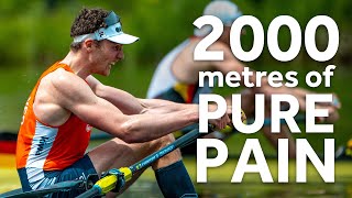 Rowing 2000m of PURE PAIN [upl. by Sherl]