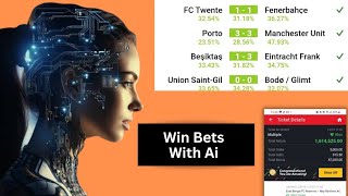 Win Bets Easily Using This Accurate Ai [upl. by Knapp]