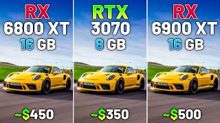 RX 6800 XT vs RTX 3070 vs RX 6900 XT  Test in 10 Games in 2024 [upl. by Jayme]