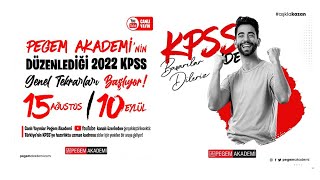 PEGEM AKADEMİ  16 Ağustos Salı Tarih 1 [upl. by Weinert]