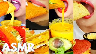 ASMR EATING TACOS MUKBANG COMPILATION [upl. by Gertie]