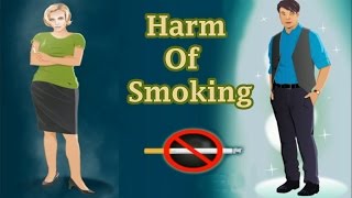 Harmful Effects Of Tobacco On The Human Body Educational Video For Children [upl. by Beane]