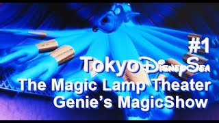 ºoºHD WithEnglishSubtitlesDisney The Magic Lamp Theater Genies Magic Show at TokyoDisneySea [upl. by Irra860]