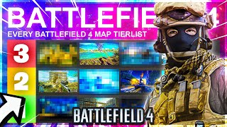 The ULTIMATE Battlefield 4 Map Tier List [upl. by Thesda]