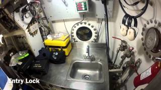 Take A Tour Of The Underwater Astronaut Habitat Aquarius  Video [upl. by Yrohcaz]