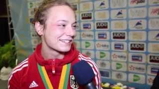 JuniorenWM 2014 JWMDritte Vivian Herrmann im Interview [upl. by Brok100]