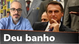 O â€œBANHO DOURADOâ€ DE BOLSONARO CONTRA A ESQUERDA CAVIAR [upl. by Heady]