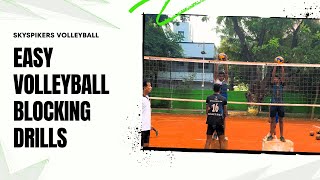 Pro Volleyball Blocker Drills Tips  Tamil [upl. by Yruj179]