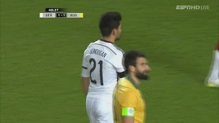 Ilkay Gündogan vs Australia 2015 Home 25032015 [upl. by Yelnahs]