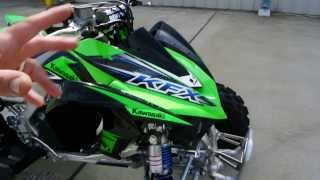 2014 Kawasaki KFX450R Sport Quad Overview and Review For Sale 8299 [upl. by Adiv]