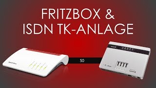 Fritzbox Tutorial  ISDN Telefonanlage anbinden [upl. by Archy418]