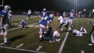 Sayreville Bombers Football vs East Brunswick October 16 2009 [upl. by Wallas341]