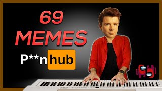 69 MEMES with PH INTRO [upl. by Hairabez]