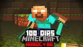 🟥Sobreviví 100 Días en un APOCALIPSIS de HEROBRINE en Minecraft HARDCOREEsto fue lo que Pasó [upl. by Areyk]