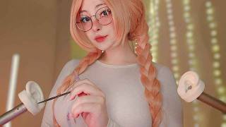 ASMR♡ Gentle Ear Cleaning💆 [upl. by Ynot959]