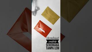 Amplop tanpa lem diy craftideas origamikertas [upl. by Rafi458]