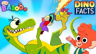 Learn DINO FACTS about VELOCIRAPTOR  Club Baboo  1 HOUR video  Dinosaurs for Kids  TRex amp more [upl. by Romeyn]